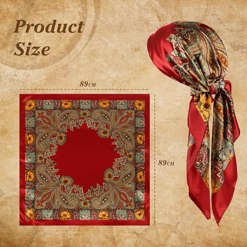 CICOCI Men Pirate Costume Accessories Set for Women: Pirate Hat, Head Scarf, Sash, Belt, Dress Accessories - Gold