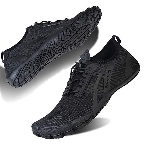 Water Shoes for Men Barefoot Quick-Dry Aqua Sock Outdoor Athletic Sport Shoes for Kayaking, Boating, Hiking, Surfing, Walking