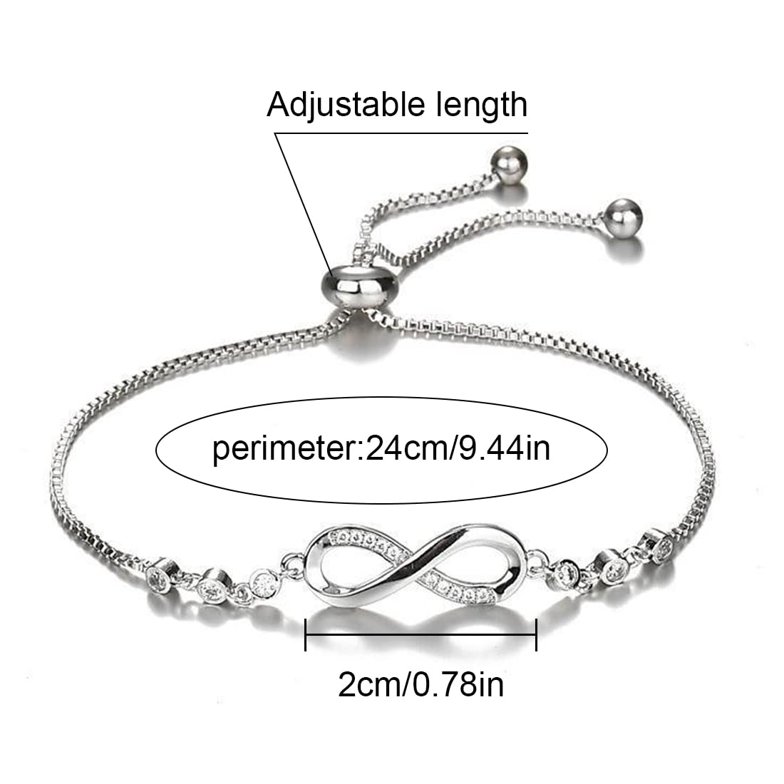 To My Granddaughter Bracelet From Grandma Grandmother or Grandpa Grandfather With Heartfelt Message & Box, Jewelry Gift For Granddaughter From Grandparents On Graduation, Birthday, Wedding, Christmas