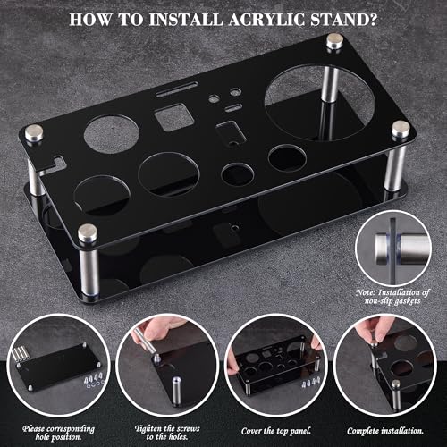 Cocktail Shaker Set Bartender Kit : 15-Piece Stainless Steel Bartender Kit with Acrylic Stand Bars Set with All Practical ...