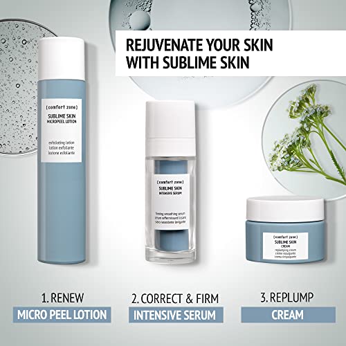 [ Comfort Zone ] Sublime Skin Lift-Mask, Rinse-Off Mask With Macro Hyaluronic Acid, Smooth And Plump, 2.11 fl. oz.