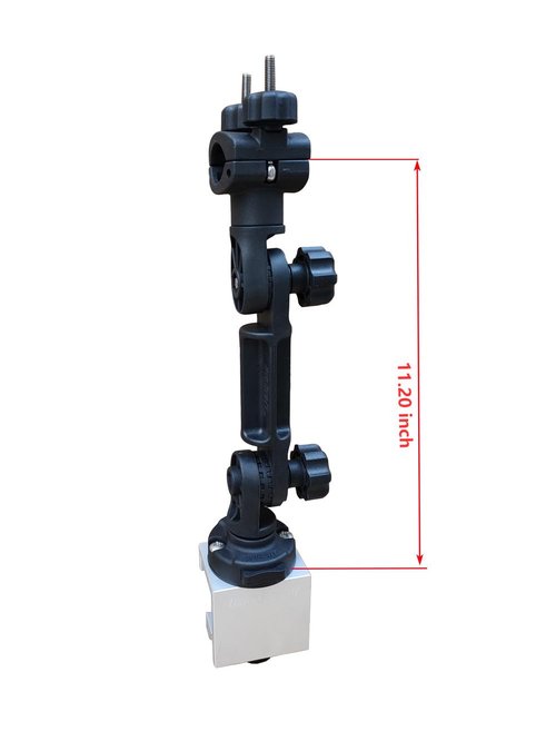 Brocraft Trolling Motor Stabilizer Mount For Alumacraft Boat/Alumacraft Track System Trolling Motor Stabilizer Mount