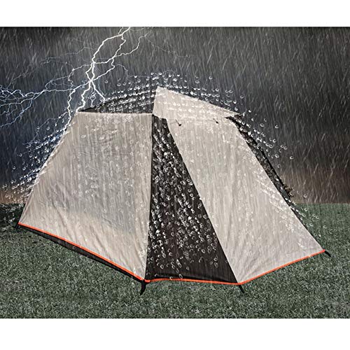 ChHAIS White Outdoor Camping Automatic Speed Open Family 3 People 4 People Tent Anti-Storm Rain Anti-UV Beach Fishing Tent...