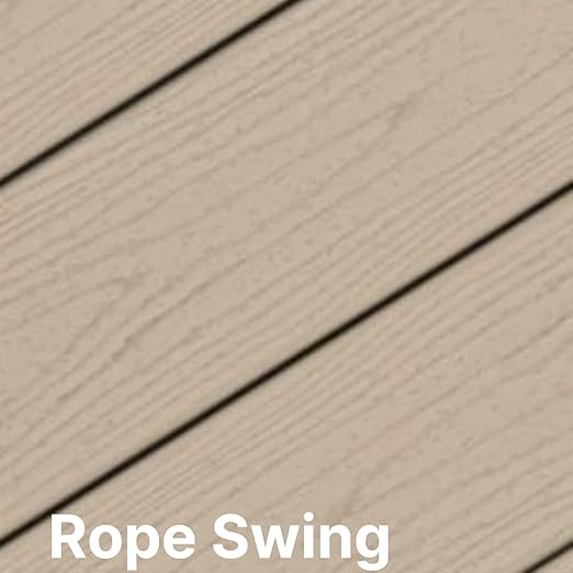 Rope Swing 12-Inch Composite Deck Corner Fascia Trim - HG Thermaform, Made for Trex Decks, OEM Materials, Easy Installation, Sold Individually