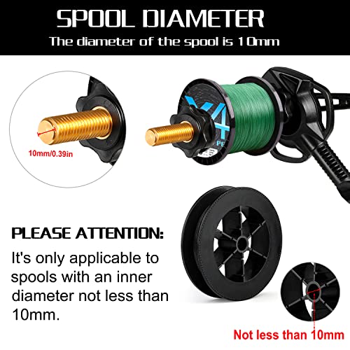 PLUSINNO Fishing Line Spooler For Fishing Reels, Fishing Gear And Equipment Gift For men With Unwinding Function Versatile...