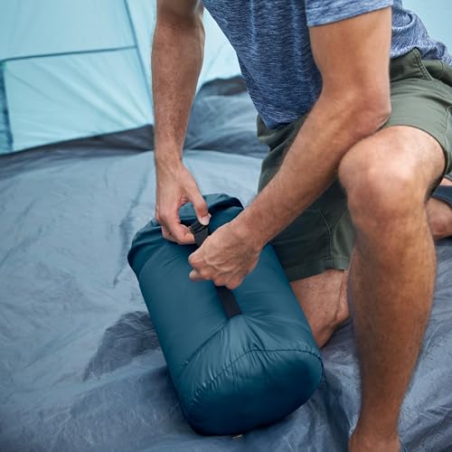 Coleman Kompact 20¡ÆF/30¡ÆF/40¡ÆF Sleeping Bag, Cool-Weather Adult Sleeping Bag with Heat Retention, Stuff Sack, & Snag-Free Zipper, Great for Camping, Sleepovers, Guests & More