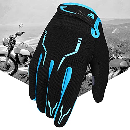 WESTWOOD FOX Cycling Gloves for Men - Full Finger BMX & Mountain Bike Gloves with Touchscreen, MTB, Padded Anti-Slip Grips...