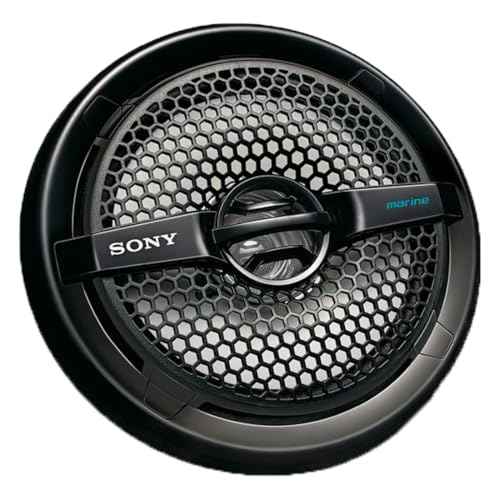 Sony XS-MP1611 Dual Cone Marine Speakers, Black