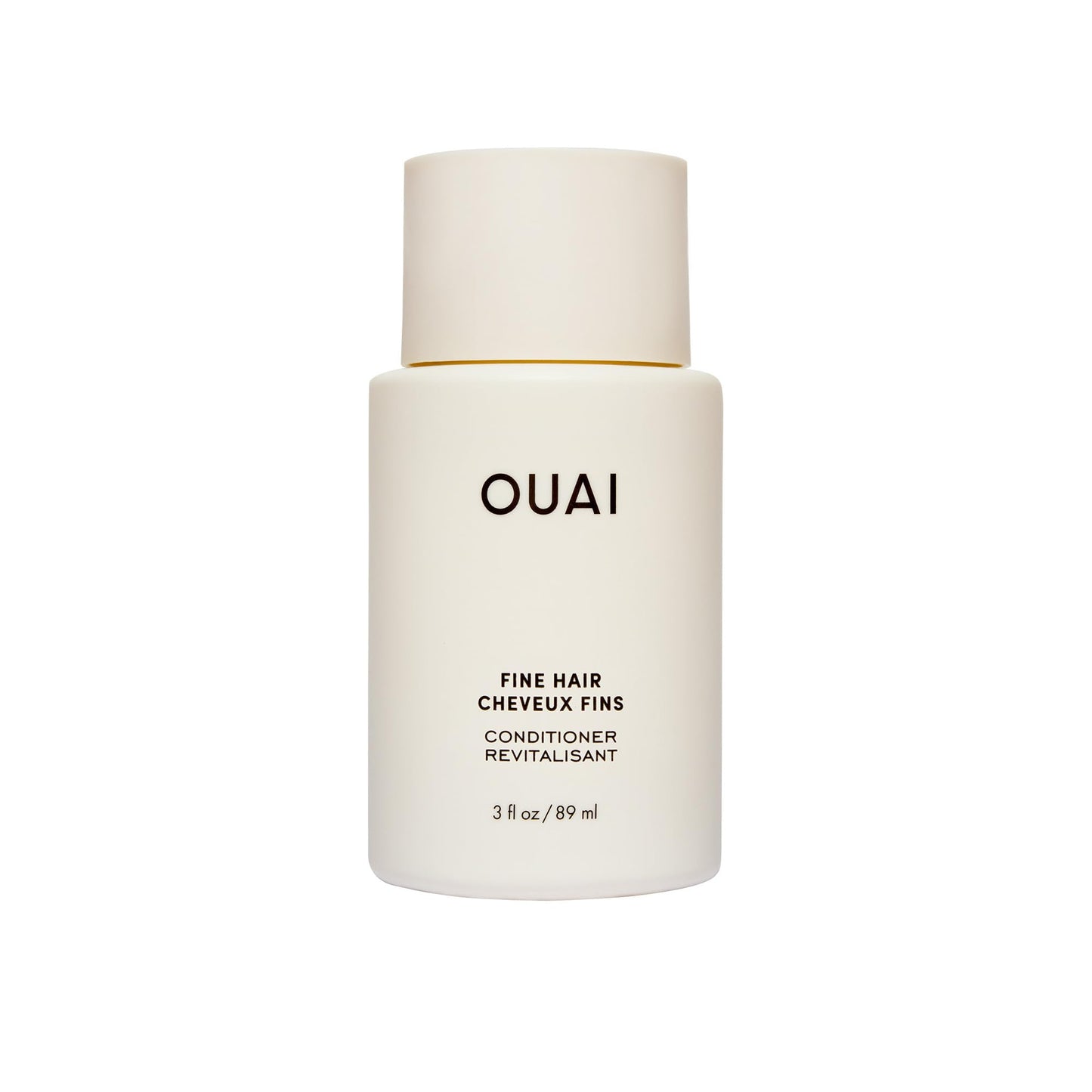 OUAI Fine Hair Conditioner Travel Size - Volumizing Conditioner for Fine Hair with Keratin, Biotin & Chia Seed Oil - Adds Softne