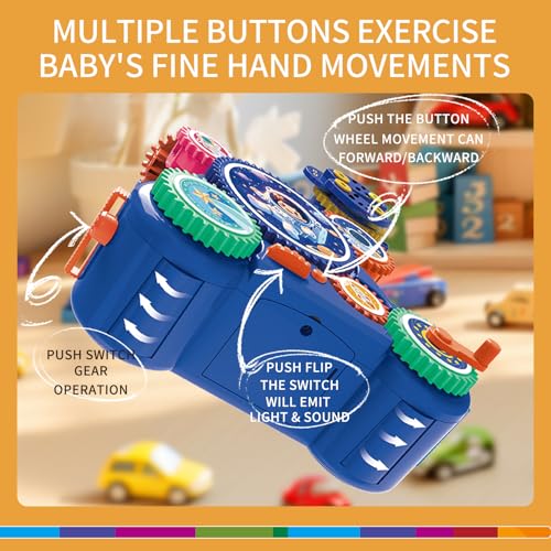 STEM Learning Gears Toys for Boys Girls Age 3+ Years old, Toddler Engineers Building Toy Set for 3-5, 30Pcs Educational Co...