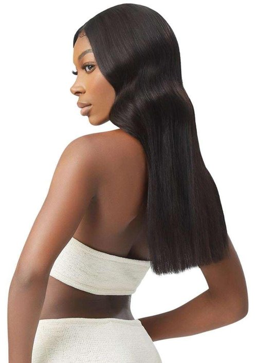 Outre 100% Remi Human Weaving Hair Mylk Yaki 2-PACKS (12", 1)