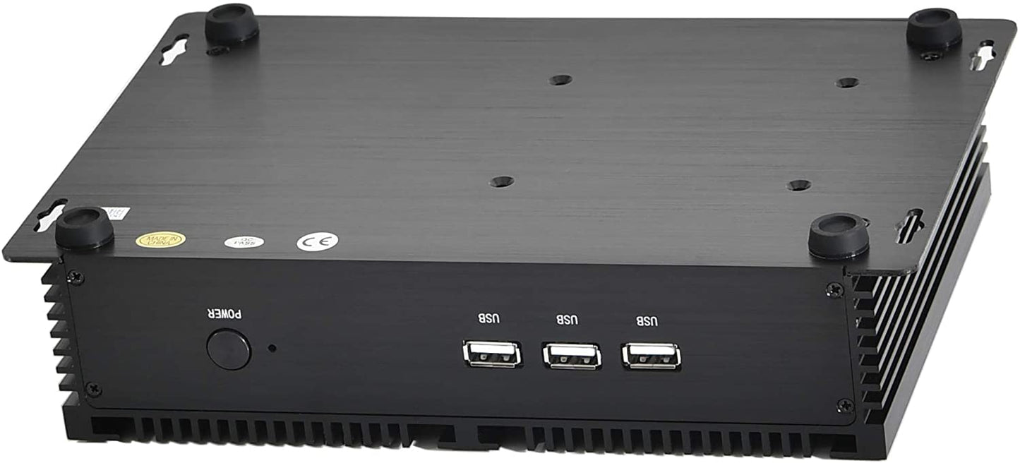 Kingdel Mini Desktop Computer, Fanless Mini Pc With I7 11Th Gen. Cpu 16Gb Ram, 512Gb Nvme Ssd, 4K 4096X2304, Hd Port, 2Xcom, Wf