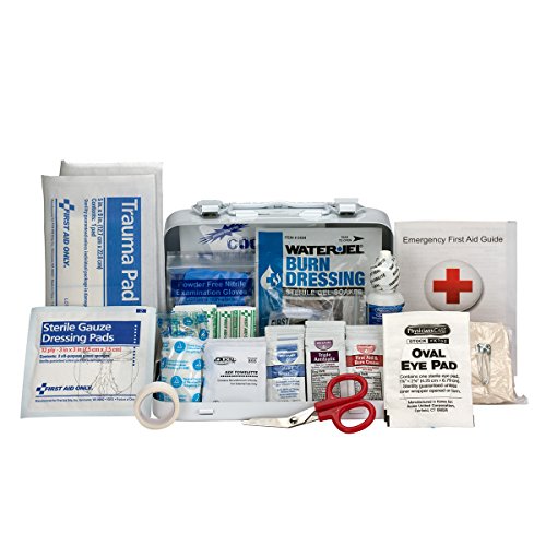 First Aid Only 90755 ANSI A 2015 and OSHA Compliant First Aid Kit, 10-Person Emergency First Aid Kit for Business, Home, C...