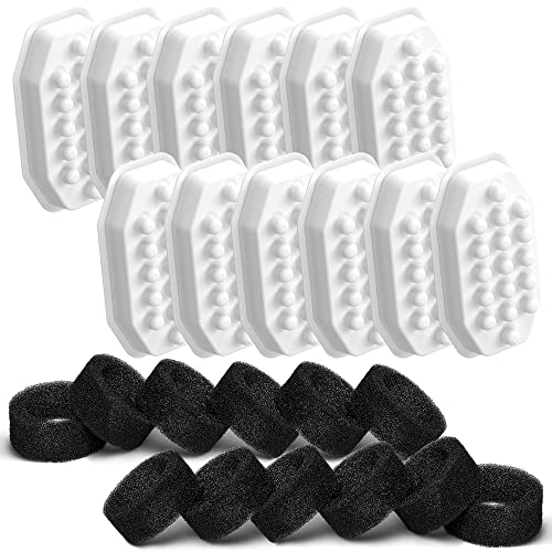 Rellaty Official Cat Water Fountain Filters Replacement & Pre-Filter Sponges for 3.2L/108oz Automatic Pet Fountain Dog Wat...