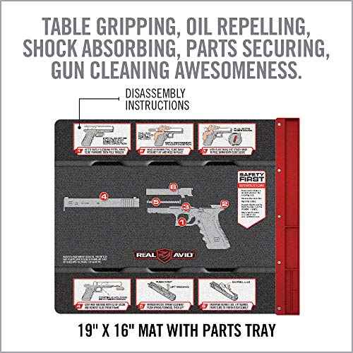 Real Avid Glock Accessories - Choose Between 2-in-1 Tool, 4-in-1 Tool or Pro Pack for Glock (Features Gun Mat, 2-in-1 Tool Cleaning Kit & Mag Tool)