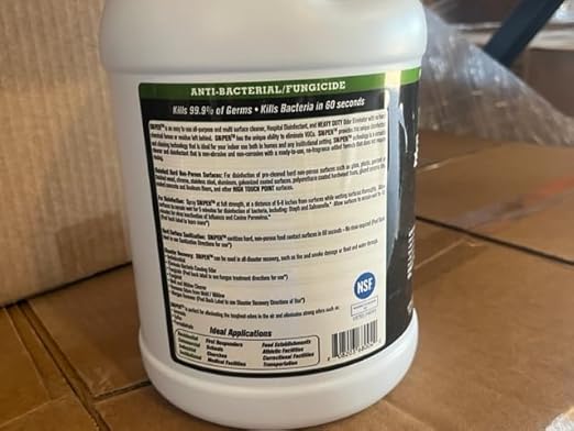 SNiPER Hospital Disinfectant, Odor Eliminator & All-Purpose Cleaner, Set of 4 Ounce Spray, 32 Ounce Spray, and 1 Gallon Bottle