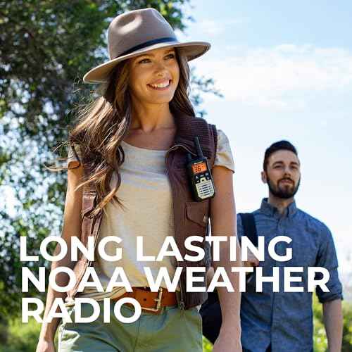 Midland T290VP4 High-Powered GMRS Two-Way Radios | Long-Range Communication with 36 Channels & 121 Privacy Codes | Durable, Water-Resistant Design for Outdoor Adventures