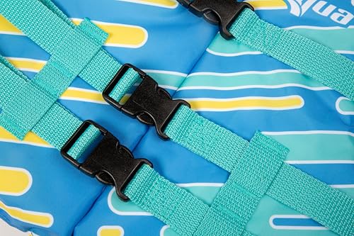 Aqua Leisure New Oceans7 US Coast Guard-Approved, Type III – Youth Life Jacket – Personal Flotation Device with with Comfo...
