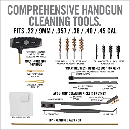 Real Avid Master Cleaning Station - Universal Gun Cleaning Kit, Choose Between Handgun or Universal Gun Cleaning Station