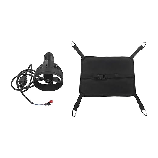 12~24V Electric Thruster, Max Thrust 200KG(440.92 lbs) Underwater Motor for Stand Up Paddleboards, Portable Board Propelle...