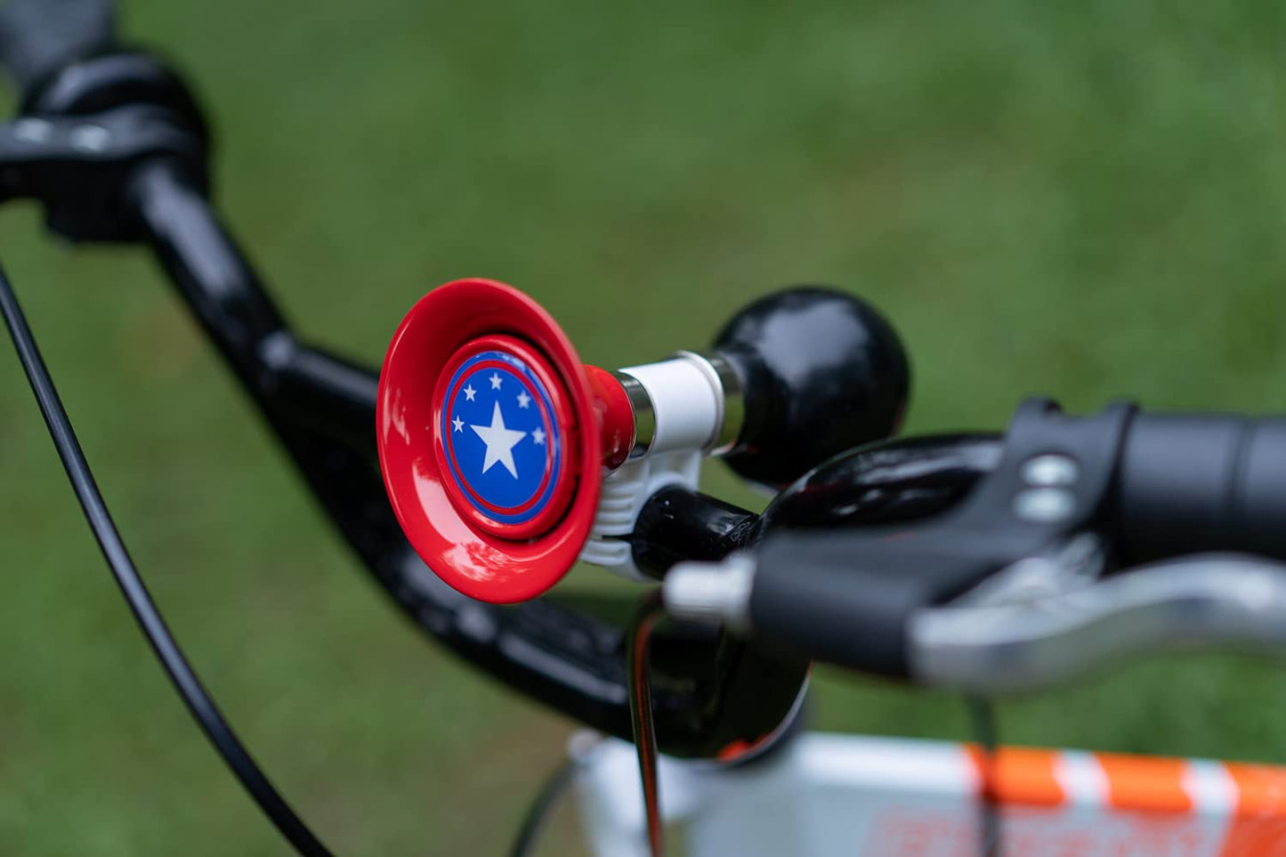 CHILDHOOD Kids Bike Horn Bell (Black&Red)