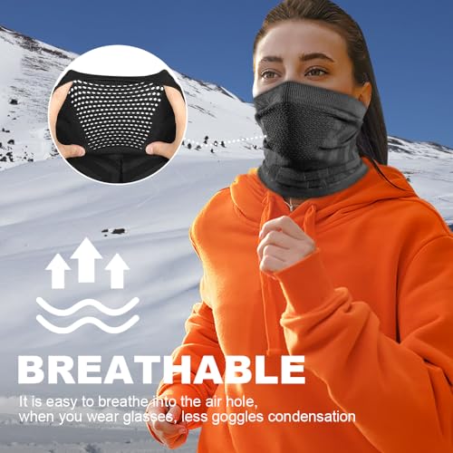 WTACTFUL Winter Neck Warmer Gaiter Windproof Face Mask Balaclava Bandana for Ski Snowboard