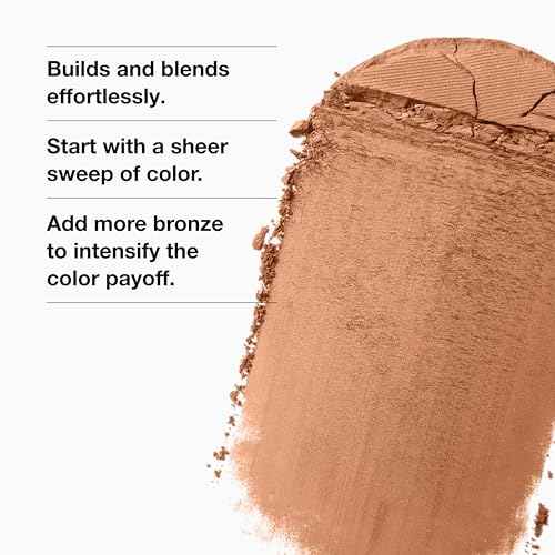 Clinique True Bronze Blendable Pressed Powder Bronzer | Sun-Kissed Glow + Natural Finish