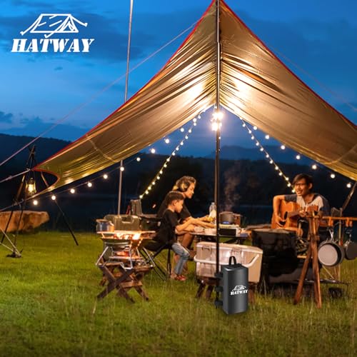 Hatway Canopy Weights,132 LBS Canopy Water Weight Bag Set of 4 Leg Weights for Pop Up Gazebo,Canopies,Tent-4 * 15L-Black
