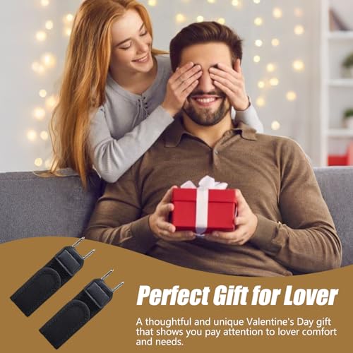 UKM 2PCS Buckleless Belt Hook, Tactical Metal Hook Elastic Belt, Gift for Men & Women, Valentine's Day Gift