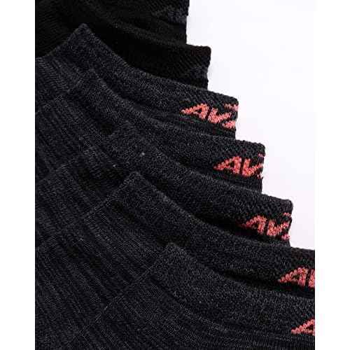 Avia Womens Low Cut Socks - 6/10 Pack Performance Stretch Cushioned Moisture Wicking Athletic No Show Socks for Women (4-12)
