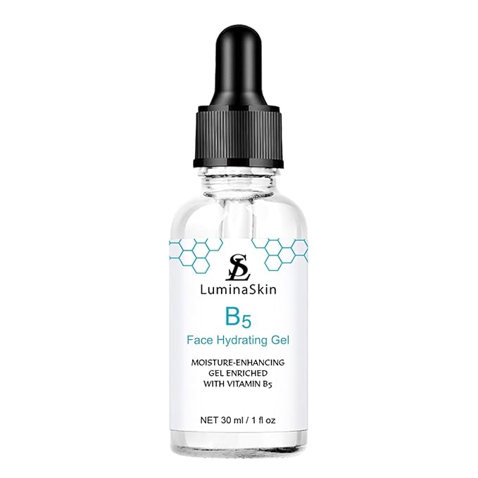 LuminaSkin Hydrating Vitamin B5 Gel Skin Moisture-Enhancing Gel, Hyalu B5 Pure Hyaluronic Acid Serum for Face, with Vitami...