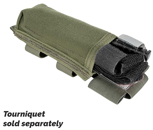 North American Rescue C-A-T Tourniquet Holder NAR CAT Gen 6, Gen 7 Tactical TQ Pouch MOLLE Connectors for Duty Belt, Gear,...
