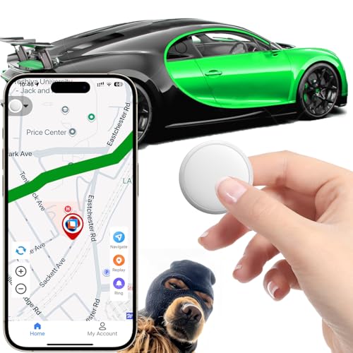 Mini GPS Tracker for Vehicles, Cars, Kids, Pets & Personal Items | Real-Time Tracking | No Monthly Fee or Subscription | M...