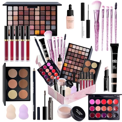 Makeup Set Full Kit for Girls Teens Women,makeup kit for teens,Beginner Make up Sets,Christmas Makeup Gift Set,makeup kits...
