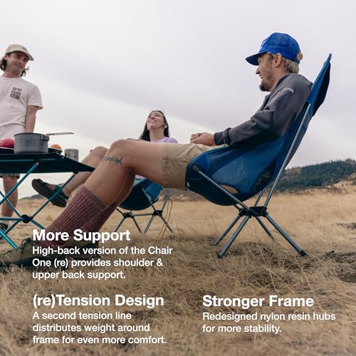 Helinox Chair One Highback (re) High-Performance Camping Chair,2.6lbs, Camping Chairs High Back, Packable, Portable Chair ...
