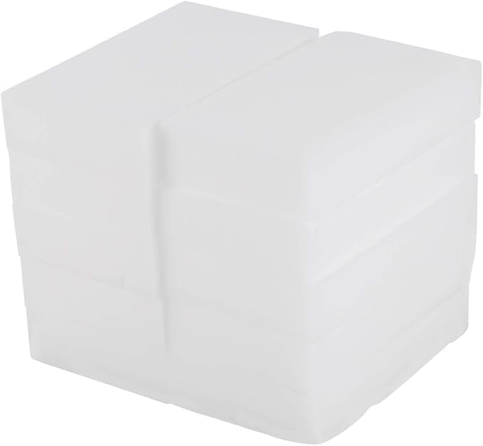 100x60x20mm 10pcs Magic Sponge Eraser Melamine Cleaner-White