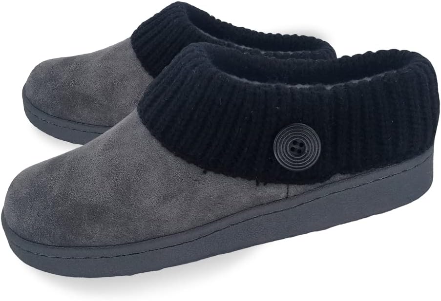 Clarks Women's Knit Scuff Slippers