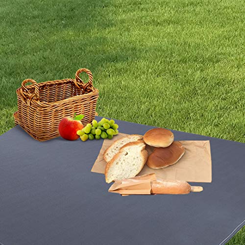 Baby Splat Mat for Under High Chair, 60 x 60 Inch Splash Mat, Waterproof and Washable Spill Mat, Anti-Slip Floor Protector