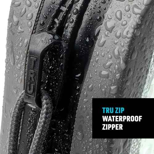 Nite Ize RunOff Waterproof Hip Pack - Beach & Hiking Essential - Bag for Phone & Travel Essentials - Crossbody Beach Tote & Travel Pouch with IP67 Rating - Charcoal