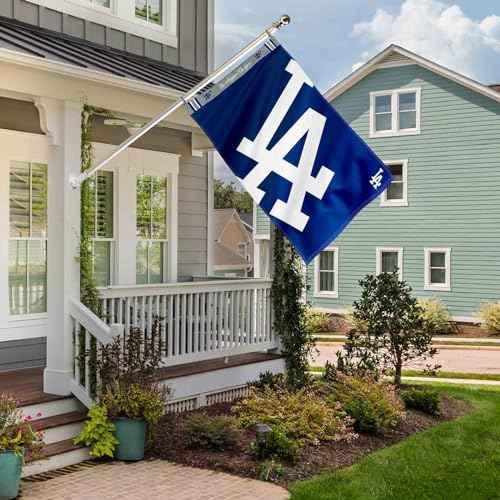 Los Angeles Dodgers Printed Header Flag 3x5 Banner