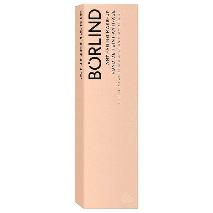 ANNEMARIE BÖRLIND - ANTI-AGING MAKE UP - hazel - smoothing, lifting & refining foundation, with natural ingredients, high coverage, 1.01 Fl. Oz.