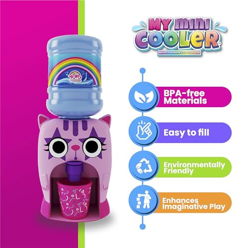 My Mini Cooler r – Tiny Water Dispenser Machine for Dollhouse Furniture, Juice, Beverage | Miniature Desktop Water Dispens...