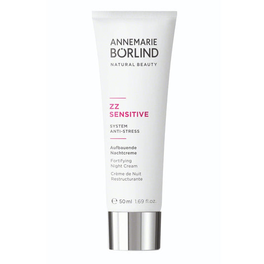 ANNEMARIE BRLIND - ZZ SENSITIVE Fortifying Night Cream - Natural Facial Moisturizer with Vitamin C + E and Golden Orchid Extract