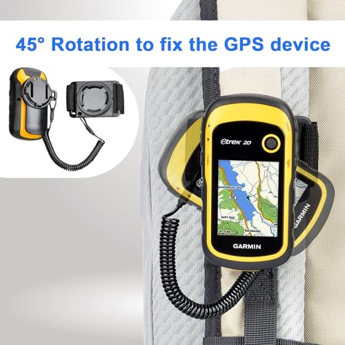 Healvaluefit Backpack Tether for Garmin Handheld GPS Devices, Hiking Backpack Mount Accessory for Garmin inReach eTrex GPS...