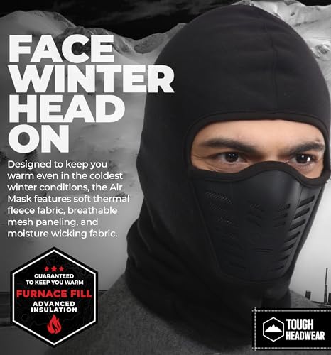 Tough Headwear Balaclava Ski Mask - Warmth & Winter Balaclava - Helmet Liner & Motorcycle Gear - Comfort & Skiing Accessories