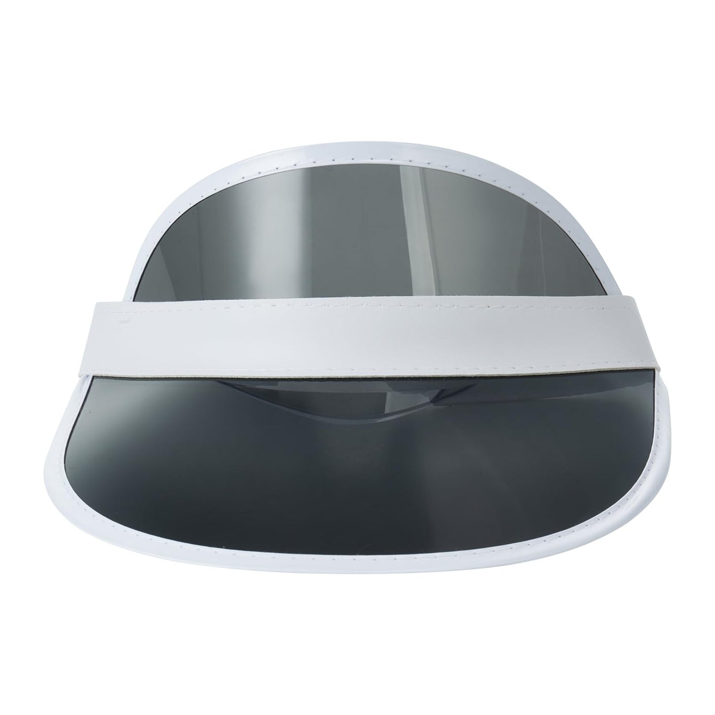 Sun Visor Hat Women Men, Clear Plastic Poker Visors, Tennis Beach Sport Sunshade Hat Bicycle Sunhat Headwear (Black, ONE Size)