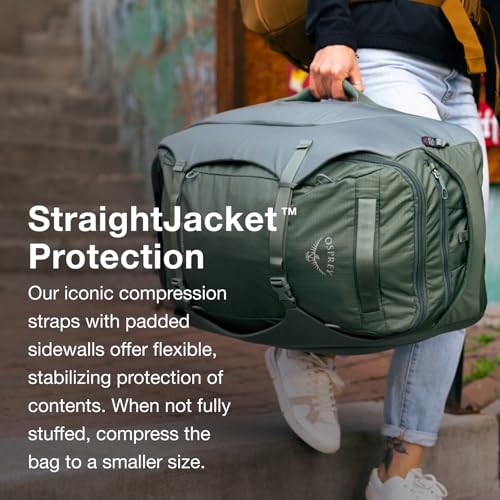 Osprey Sojourn Porter 46L Travel Backpack – Carry-On Compliant Luggage with StraightJacket Compression and Padded Laptop S...