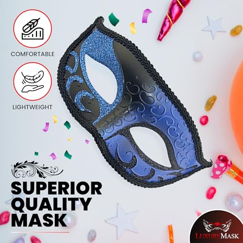 Venetian Masquerade Mask for Women & Men