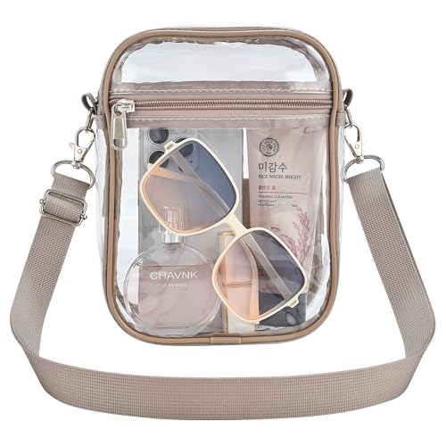 Clear Bag for Stadium Events Small Mini Clear Purse Bag for Stadium Concerts Sports Events Festivals