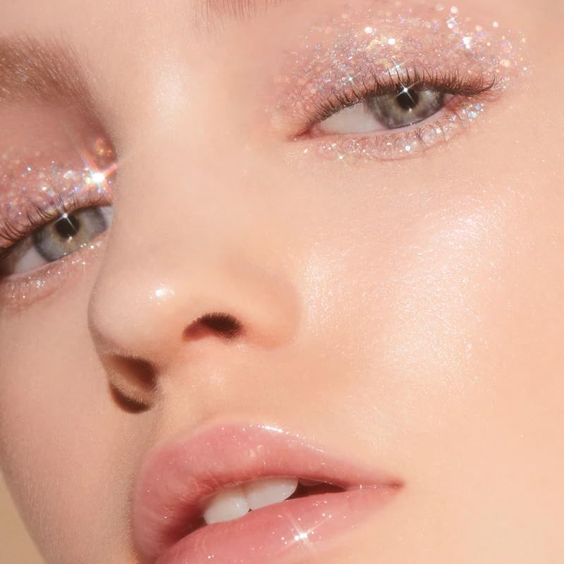 DEARDAHLIA Paradise Shine Eye Sequins ANGEL TEARS Long Lasting Liquid Eyeshadow Glitter Gloss High Shine Pearl, Lightweight, Min